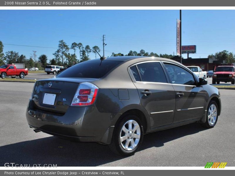 Polished Granite / Saddle 2008 Nissan Sentra 2.0 SL