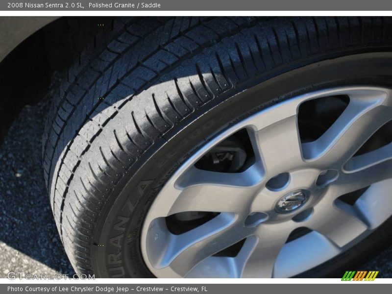 Polished Granite / Saddle 2008 Nissan Sentra 2.0 SL