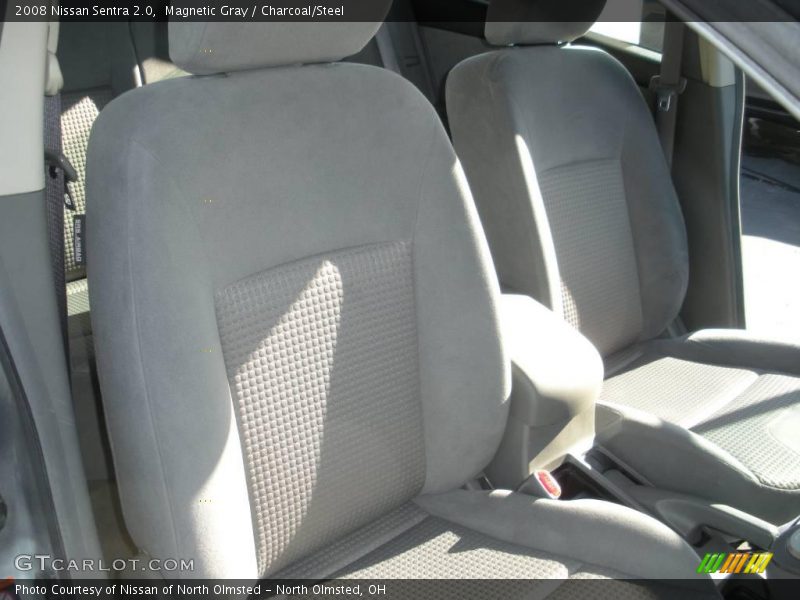 Magnetic Gray / Charcoal/Steel 2008 Nissan Sentra 2.0