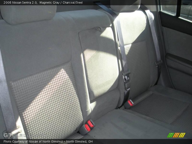 Magnetic Gray / Charcoal/Steel 2008 Nissan Sentra 2.0
