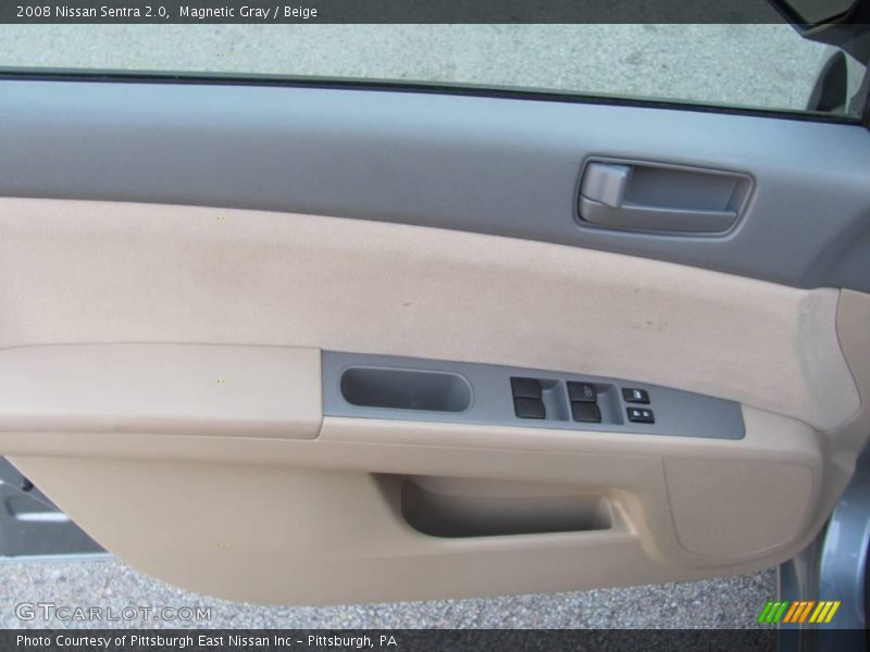 Magnetic Gray / Beige 2008 Nissan Sentra 2.0