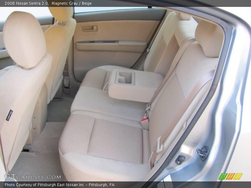 Magnetic Gray / Beige 2008 Nissan Sentra 2.0