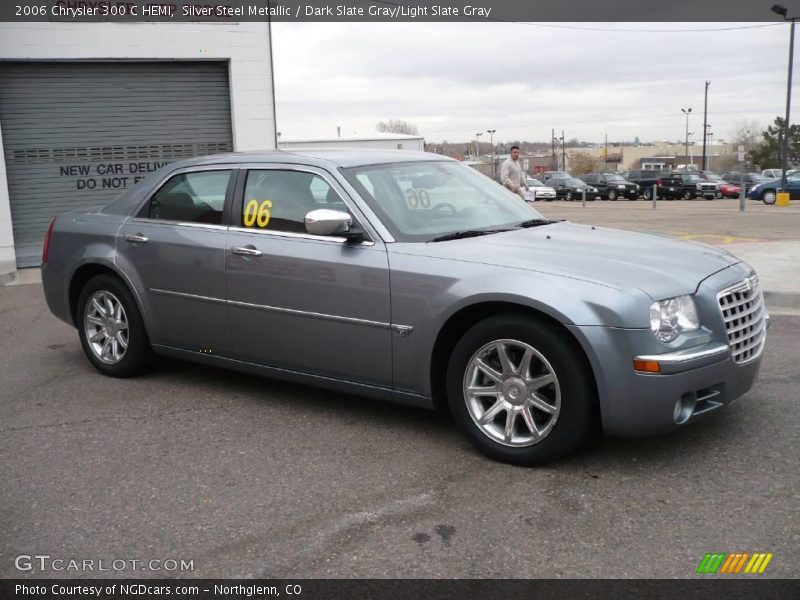 Silver Steel Metallic / Dark Slate Gray/Light Slate Gray 2006 Chrysler 300 C HEMI