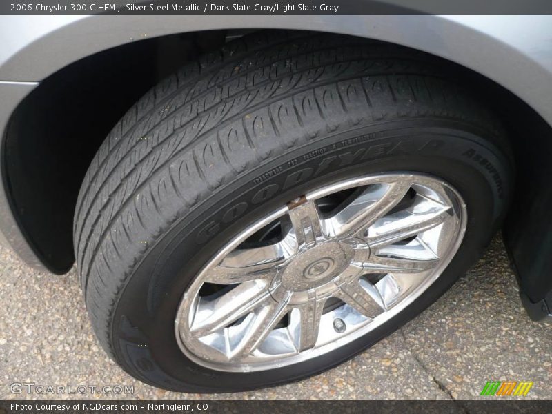 Silver Steel Metallic / Dark Slate Gray/Light Slate Gray 2006 Chrysler 300 C HEMI