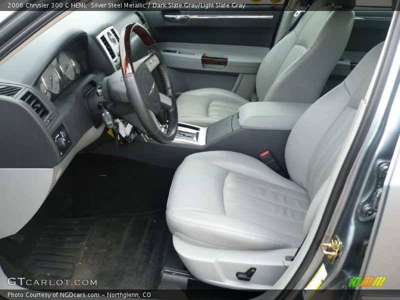 Silver Steel Metallic / Dark Slate Gray/Light Slate Gray 2006 Chrysler 300 C HEMI