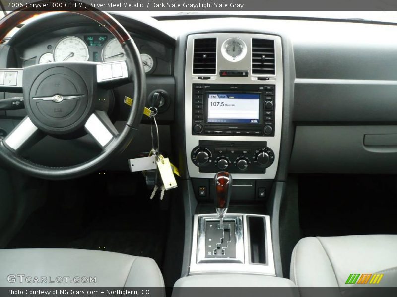Silver Steel Metallic / Dark Slate Gray/Light Slate Gray 2006 Chrysler 300 C HEMI