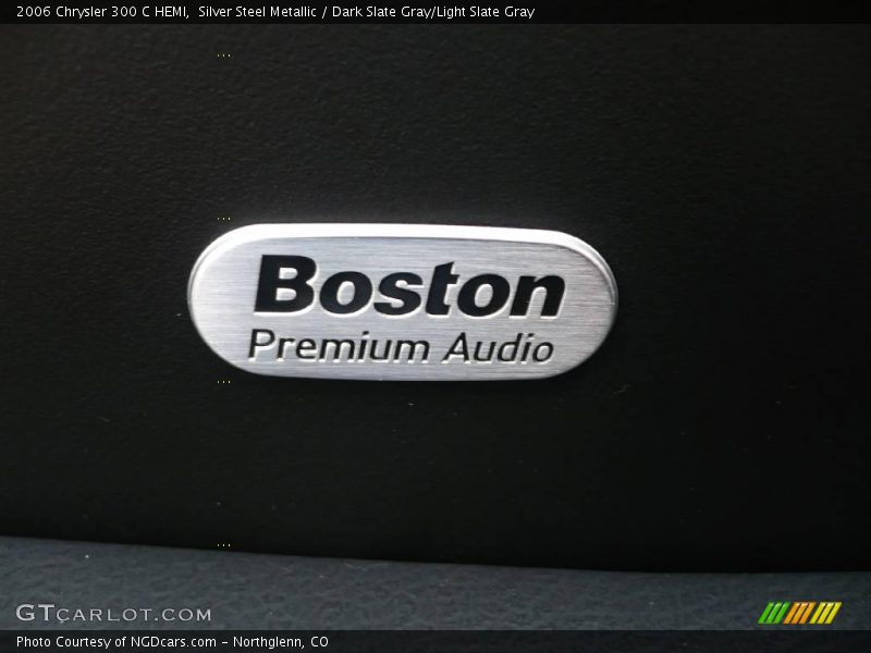 Silver Steel Metallic / Dark Slate Gray/Light Slate Gray 2006 Chrysler 300 C HEMI