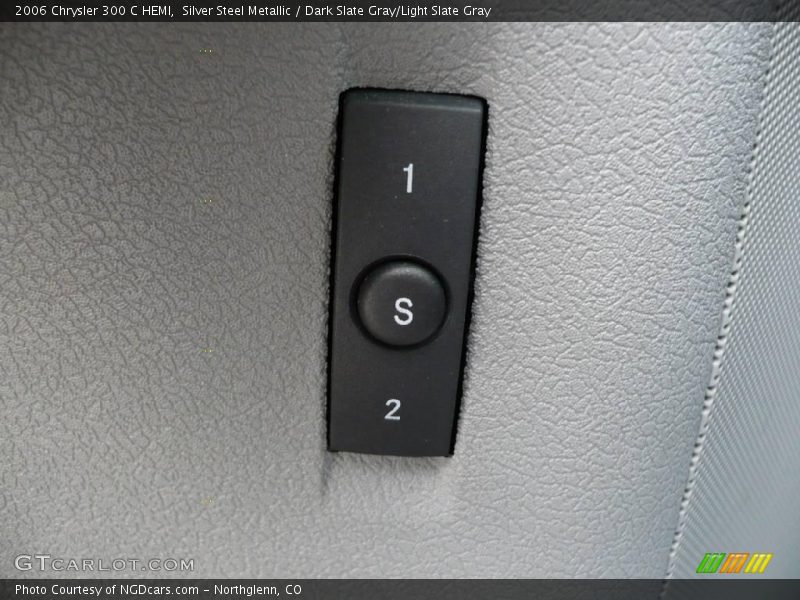 Silver Steel Metallic / Dark Slate Gray/Light Slate Gray 2006 Chrysler 300 C HEMI
