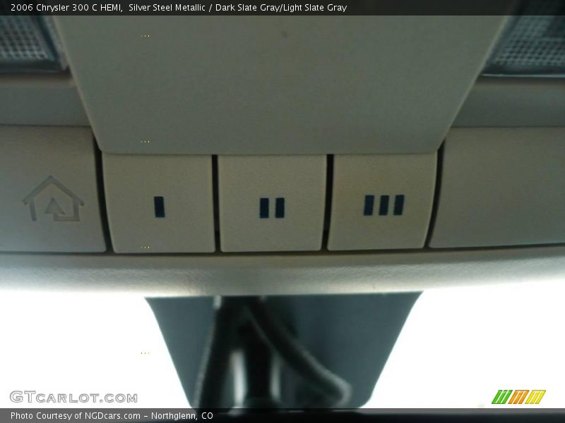 Silver Steel Metallic / Dark Slate Gray/Light Slate Gray 2006 Chrysler 300 C HEMI