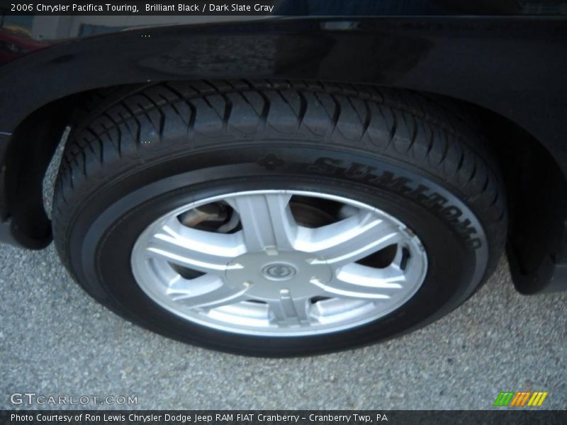 Brilliant Black / Dark Slate Gray 2006 Chrysler Pacifica Touring