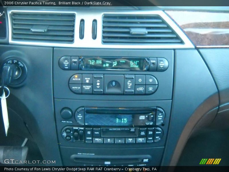 Brilliant Black / Dark Slate Gray 2006 Chrysler Pacifica Touring