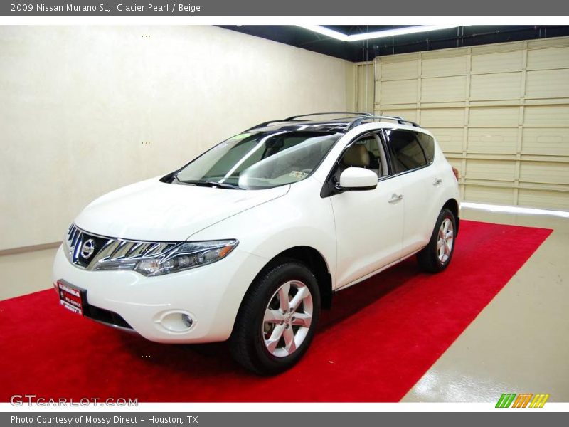 Glacier Pearl / Beige 2009 Nissan Murano SL