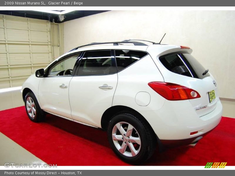 Glacier Pearl / Beige 2009 Nissan Murano SL
