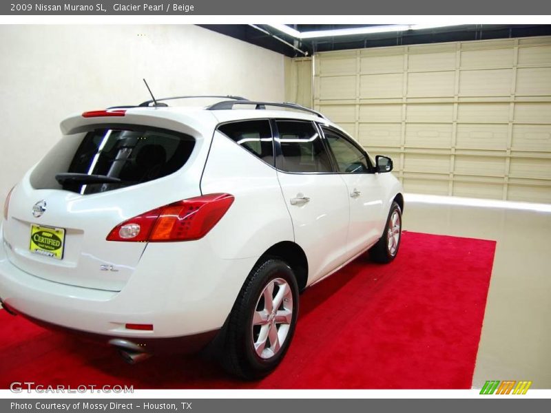 Glacier Pearl / Beige 2009 Nissan Murano SL