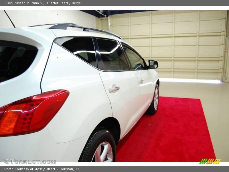 Glacier Pearl / Beige 2009 Nissan Murano SL