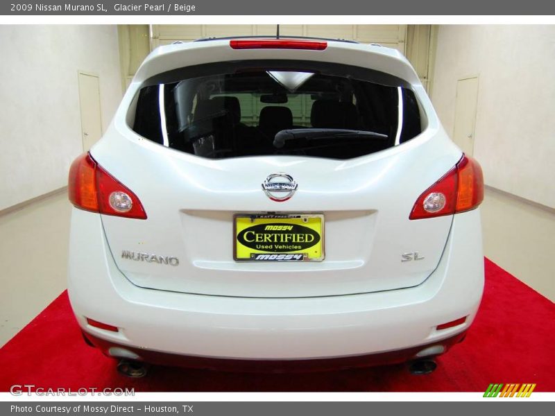 Glacier Pearl / Beige 2009 Nissan Murano SL