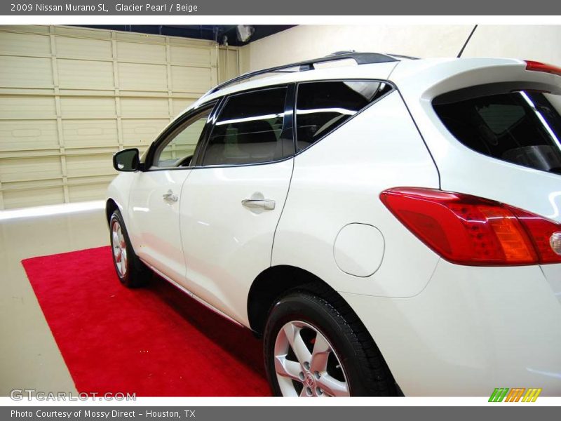 Glacier Pearl / Beige 2009 Nissan Murano SL
