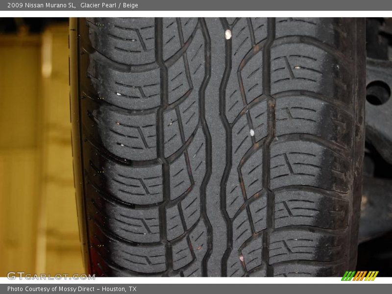 Glacier Pearl / Beige 2009 Nissan Murano SL