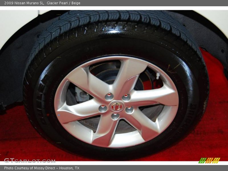 Glacier Pearl / Beige 2009 Nissan Murano SL