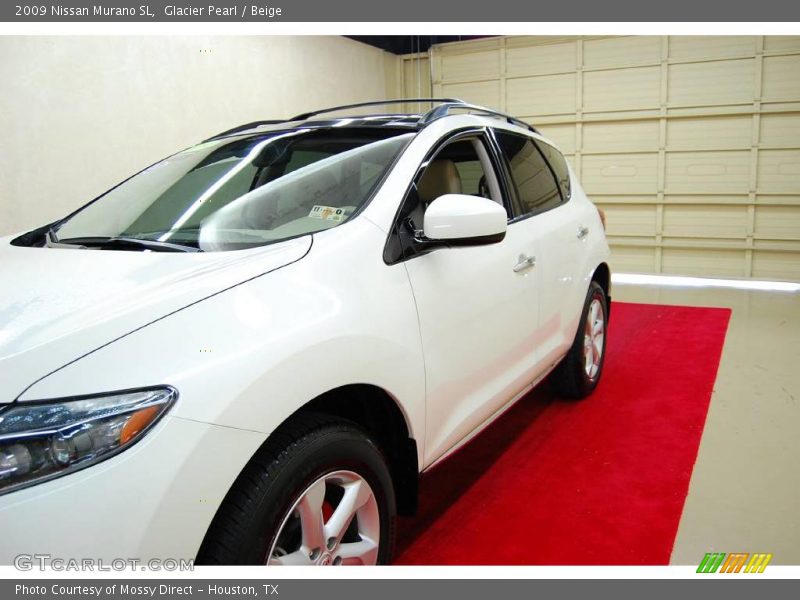 Glacier Pearl / Beige 2009 Nissan Murano SL