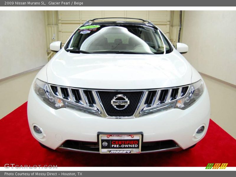 Glacier Pearl / Beige 2009 Nissan Murano SL