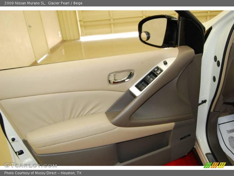 Glacier Pearl / Beige 2009 Nissan Murano SL