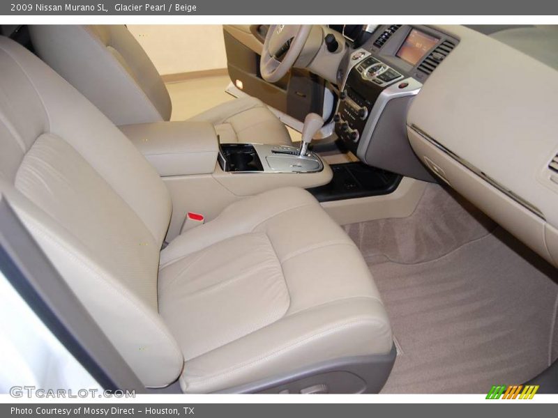 Glacier Pearl / Beige 2009 Nissan Murano SL