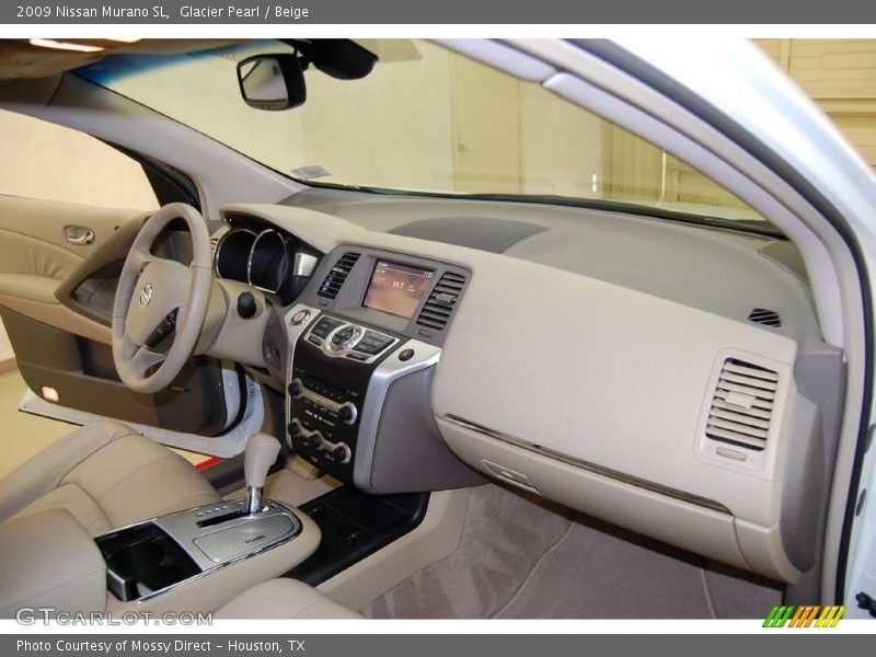 Glacier Pearl / Beige 2009 Nissan Murano SL