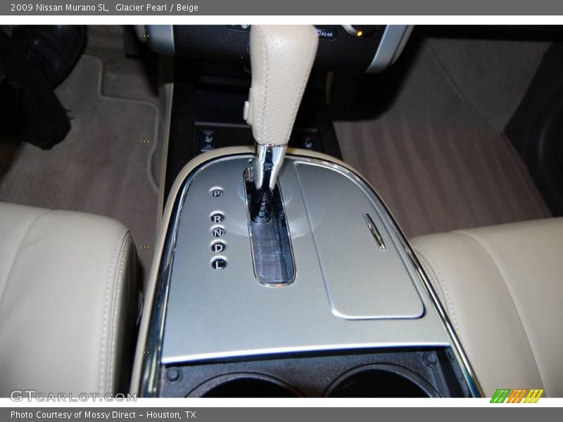 Glacier Pearl / Beige 2009 Nissan Murano SL