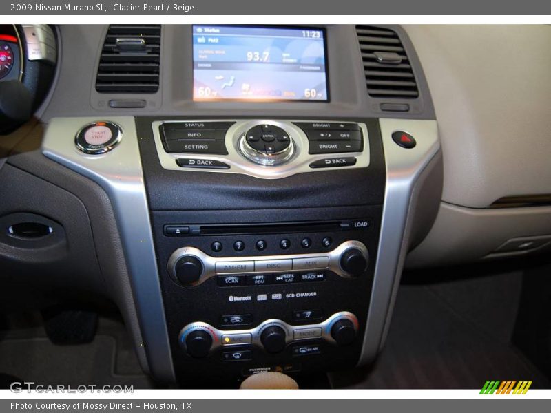 Glacier Pearl / Beige 2009 Nissan Murano SL