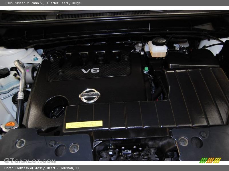Glacier Pearl / Beige 2009 Nissan Murano SL