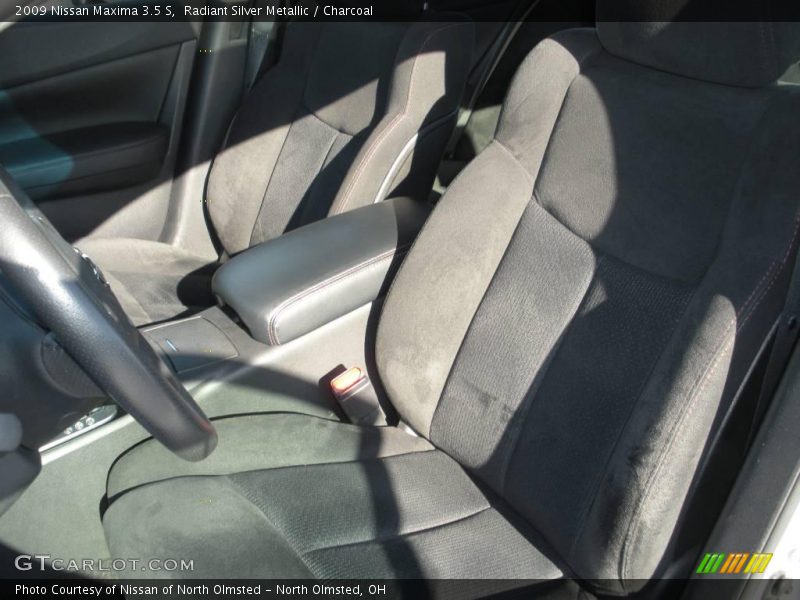 Radiant Silver Metallic / Charcoal 2009 Nissan Maxima 3.5 S