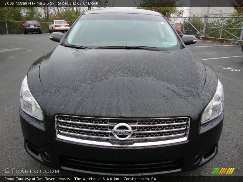 Super Black / Charcoal 2009 Nissan Maxima 3.5 SV