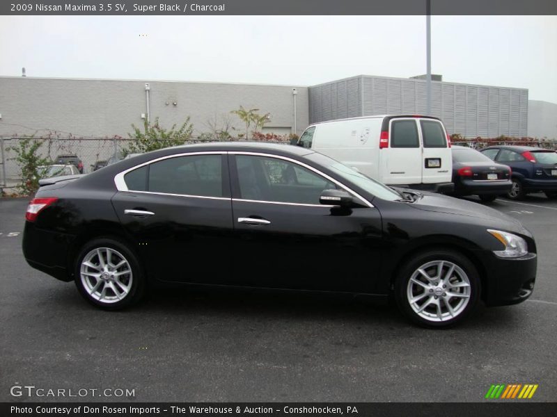 Super Black / Charcoal 2009 Nissan Maxima 3.5 SV