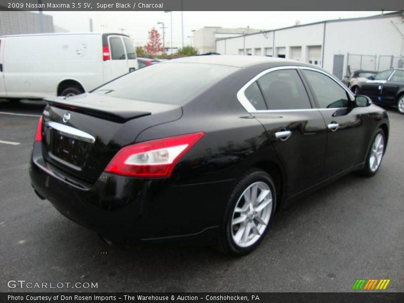 Super Black / Charcoal 2009 Nissan Maxima 3.5 SV