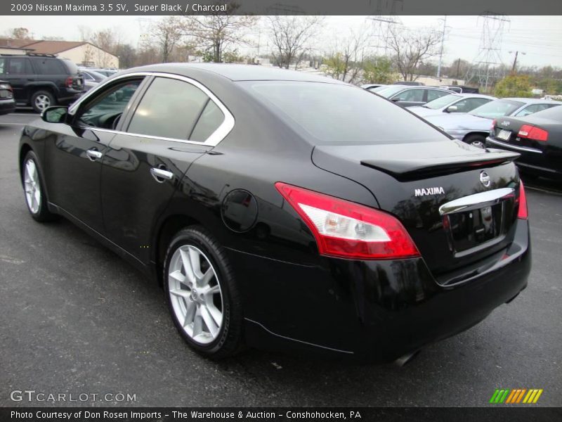 Super Black / Charcoal 2009 Nissan Maxima 3.5 SV