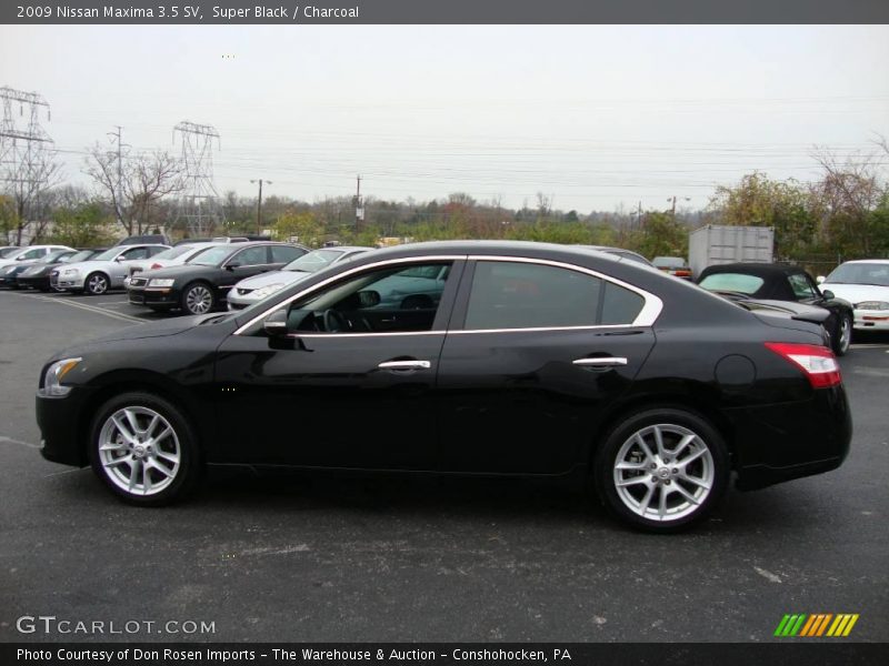 Super Black / Charcoal 2009 Nissan Maxima 3.5 SV