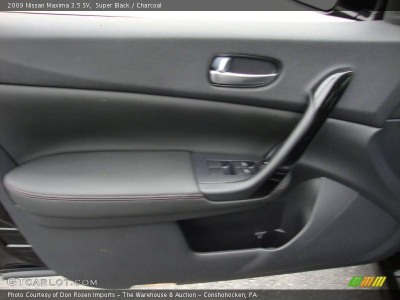Super Black / Charcoal 2009 Nissan Maxima 3.5 SV