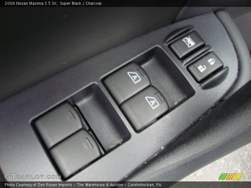 Super Black / Charcoal 2009 Nissan Maxima 3.5 SV
