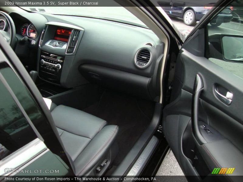 Super Black / Charcoal 2009 Nissan Maxima 3.5 SV