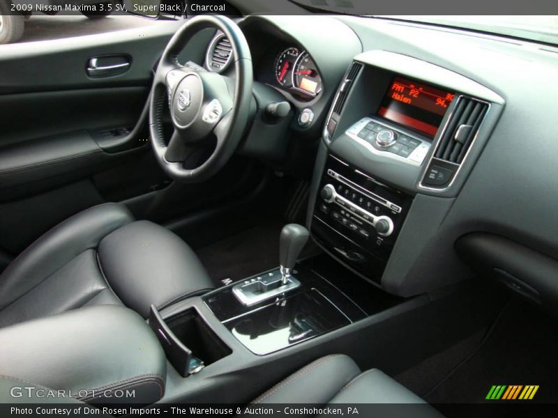 Super Black / Charcoal 2009 Nissan Maxima 3.5 SV