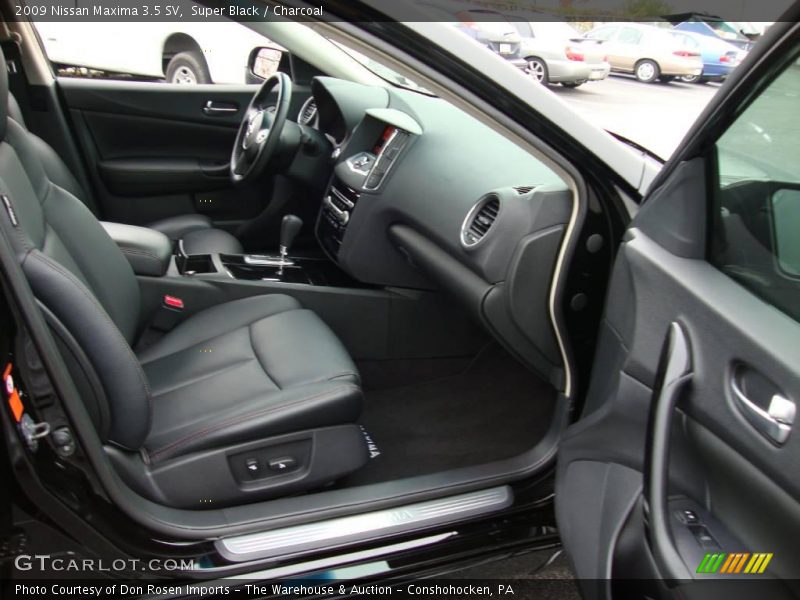 Super Black / Charcoal 2009 Nissan Maxima 3.5 SV