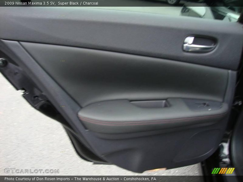 Super Black / Charcoal 2009 Nissan Maxima 3.5 SV