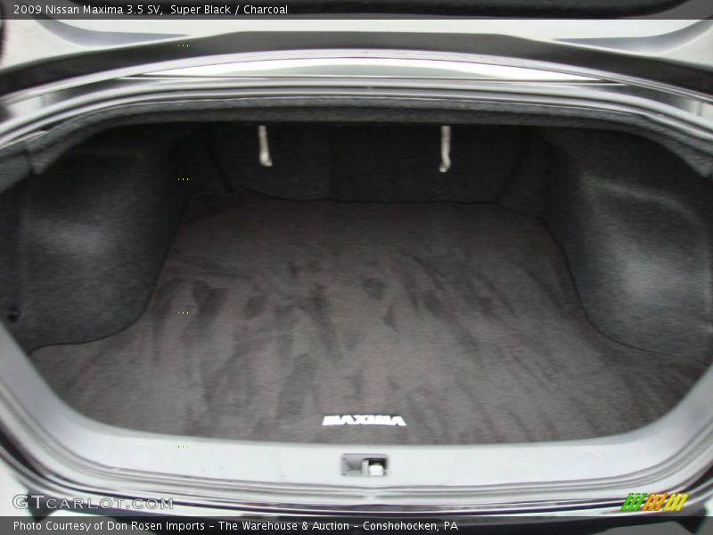 Super Black / Charcoal 2009 Nissan Maxima 3.5 SV