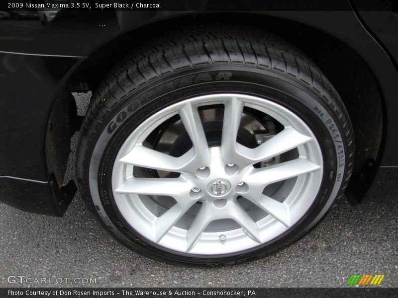 Super Black / Charcoal 2009 Nissan Maxima 3.5 SV