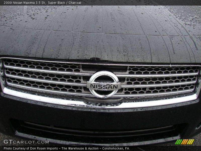 Super Black / Charcoal 2009 Nissan Maxima 3.5 SV