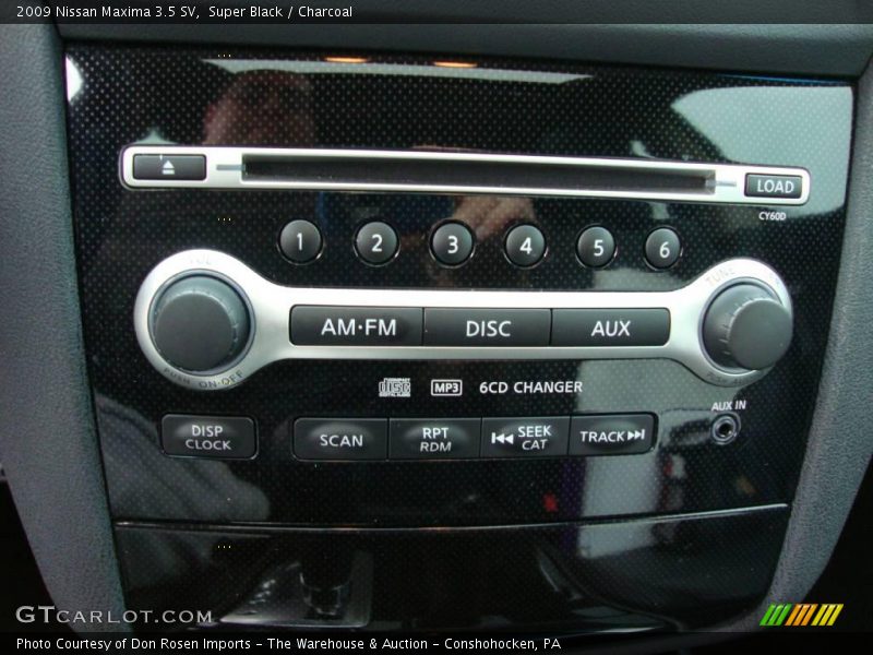 Super Black / Charcoal 2009 Nissan Maxima 3.5 SV