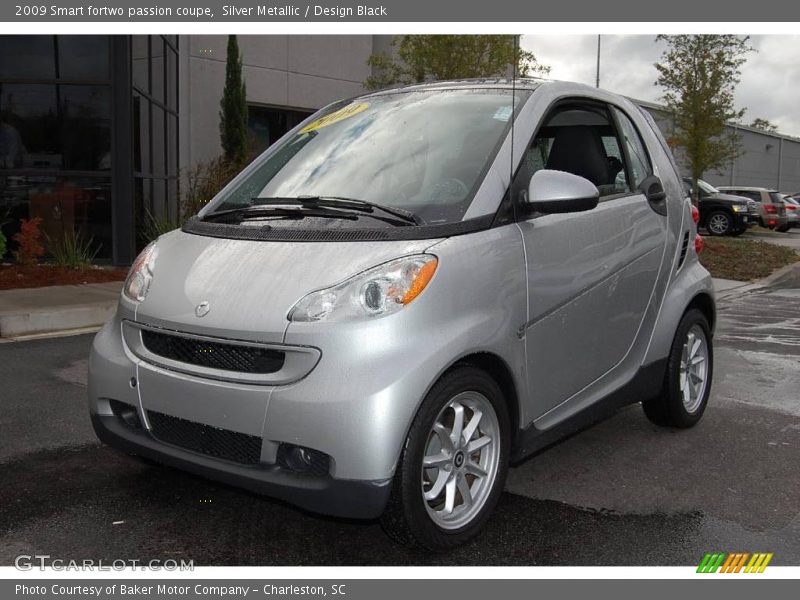 Silver Metallic / Design Black 2009 Smart fortwo passion coupe