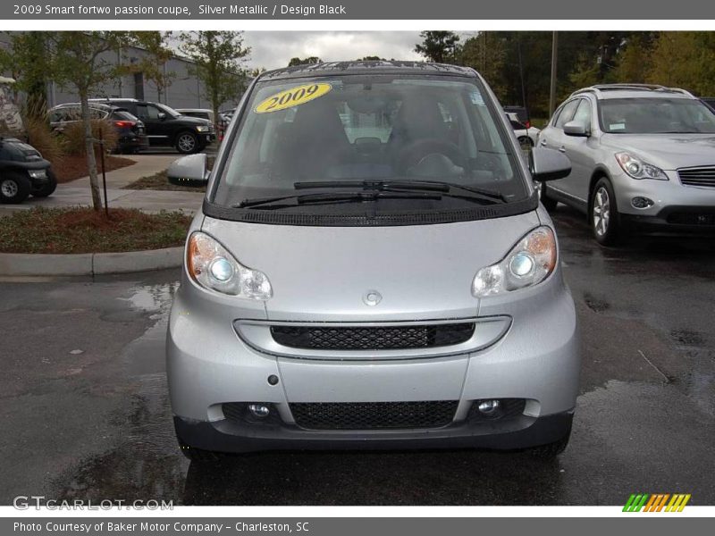 Silver Metallic / Design Black 2009 Smart fortwo passion coupe