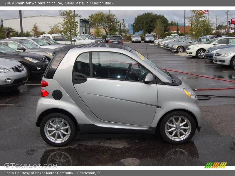 Silver Metallic / Design Black 2009 Smart fortwo passion coupe